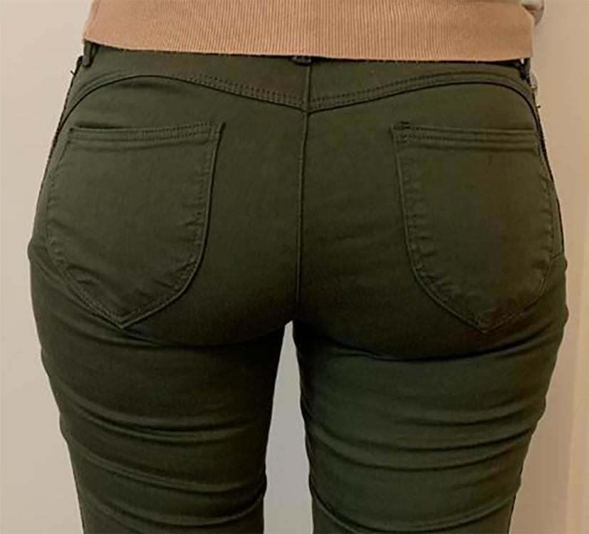 north african female butt